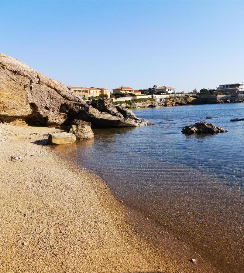 Maison Bord De Mer Six-Fours-les-Plages Bagian luar foto