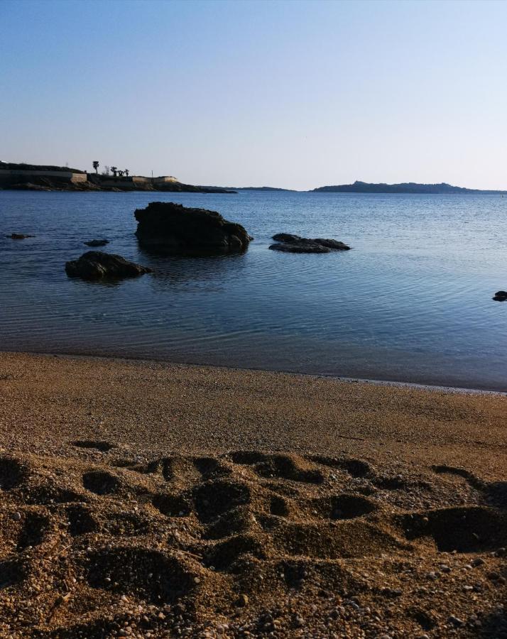 Maison Bord De Mer Six-Fours-les-Plages Bagian luar foto