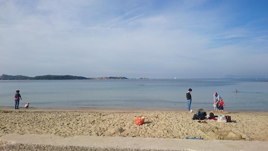 Maison Bord De Mer Six-Fours-les-Plages Bagian luar foto